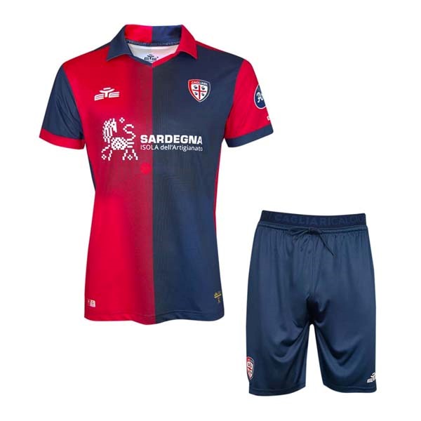 Trikot Cagliari Calcio Heim Kinder 2023-2024